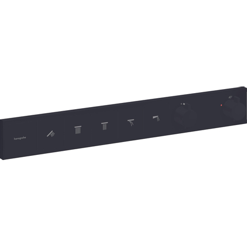 Hansgrohe Rainselect Thermostaat - inbouw - voor 5 functies - mat zwart SW917857