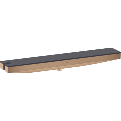 Hansgrohe RainFinity Muuraansluiting Porter - 500 met douchehouder - planchet L - geborsteld brons SW918137