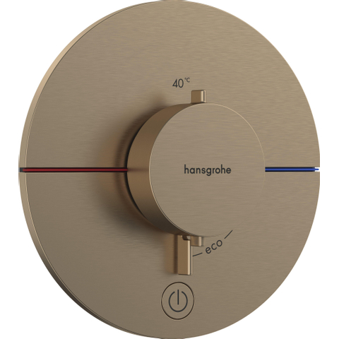 Hansgrohe Showerselect Comfort S thermostatique encastrable pour 1 fonction brushed bronze SW918069