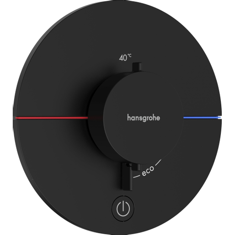 Hansgrohe Showerselect Comfort S thermostatique encastrable 1 fonction highflow mat noir SW917990
