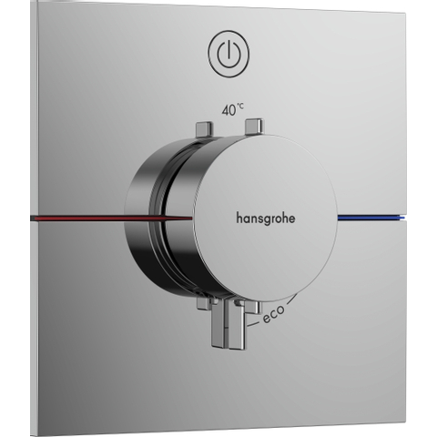 Hansgrohe ShowerSelect Comfort E Thermostaat - inbouw - 1 functie - hoogglans chroom SW918023