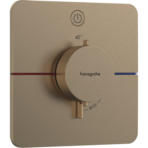Hansgrohe Showerselect comfort q Thermostaat - inbouw - 1 functie - geborsteld brons SW918058
