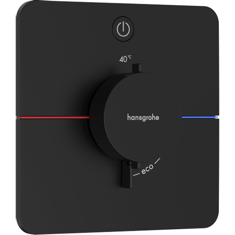 Hansgrohe Showerselect Comfort Q Thermostat encastré pour 1 fonction mat noir SW918031