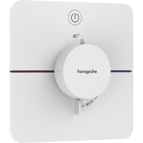 Hansgrohe Showerselect Comfort Q thermostatique encastrable pour 1 fonction mat blanc SW917955