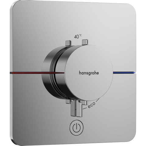 Hansgrohe Showerselect comfort q Thermsotaat - inbouw - 1 functie - extra uitgang - hoogglans chroom SW918101