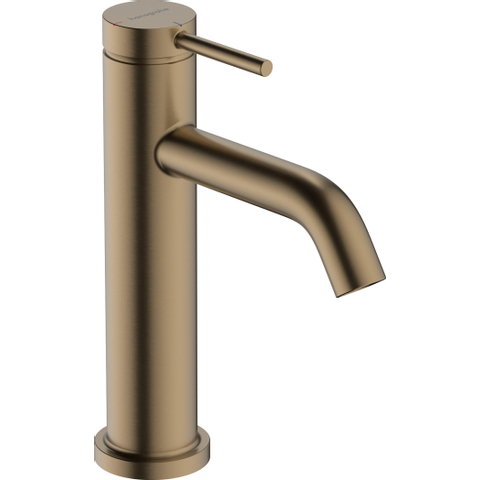 Hansgrohe Tecturis s Eengreeps wastafelkraan - 110 - coolstart - met PopUp - trekwaste - geborsteld brons SW918806