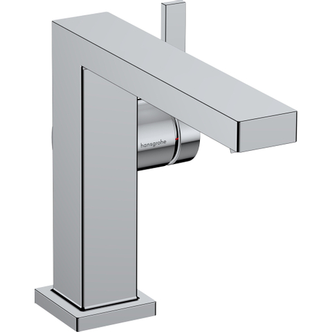 Hansgrohe Tecturis E Eengreeps wastafelkraan - 110 Fine - coolstart - met PopUp - trekwaste - hoogglans chroom SW918530