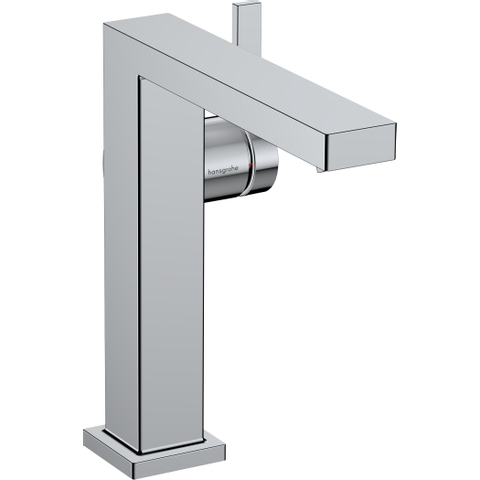 Hansgrohe Tecturis E 1 greeps wastafelkraan - 150 Fine - coolstart - met PushOpen - waste set - hoogglans chroom SW918636