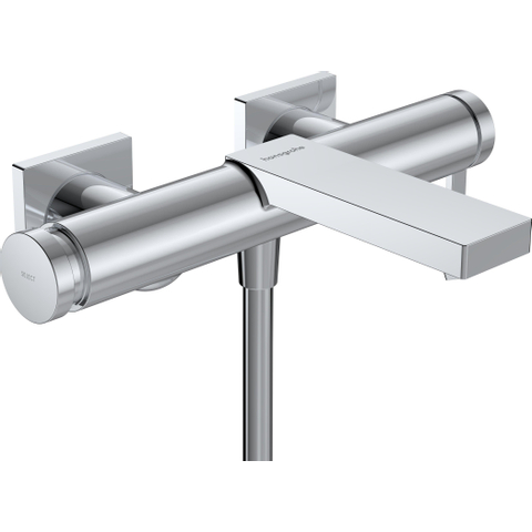 Hansgrohe Tecturis E Eengreeps badmengkraan - opbouw - hoogglans chroom SW918596