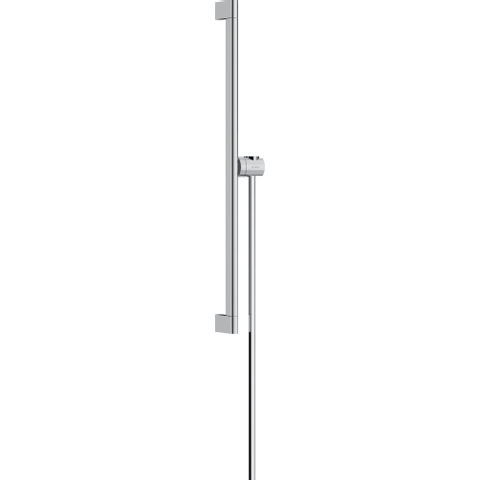 Hansgrohe Unica Glijstang S Puro - 65 cm - met easy slide schuifstuk en isiflex - doucheslang - 160 cm - hoogglans chroom SW918098
