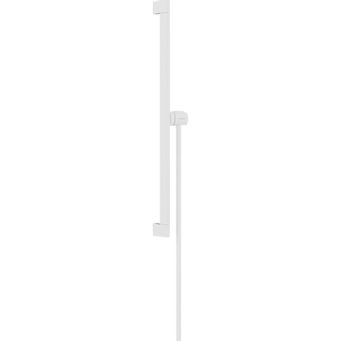 Hansgrohe Unica Glijstang E Puro - 65cm easy slide en isiflex - doucheslang - 160cm - mat wit SW918153