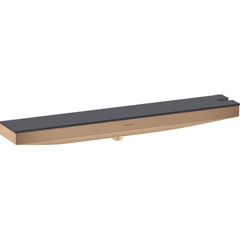 Hansgrohe RainFinity Muuraansluiting porter - 500 met douchehouder - planchet R - geborsteld brons SW918181
