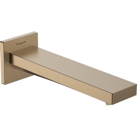 Hansgrohe Tecturis E baduitloop - geborsteld brons SW918668