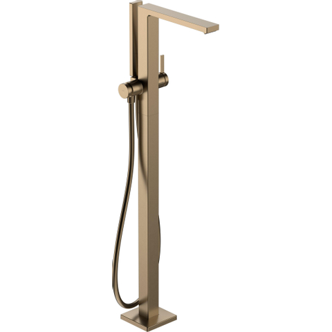 Hansgrohe Tecturis E Eengreeps badmengkraan vloermontage - vrijstaand - geborsteld brons SW918702