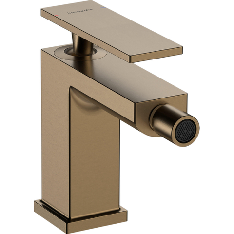 Hansgrohe Tecturis Bidetkraan - eengreeps - met trekwaste - geborsteld brons SW918528