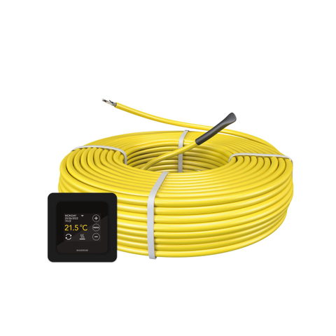 Magnum cable chauffage par sol électrique set 1000W 59 m avec thermostat WiFi noir SW957873