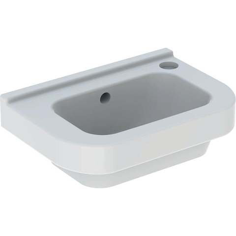 Geberit 300 Basic lave-mains avec trou de robinet à droite avec trop-plein 36x25x15cm blanc SW417498