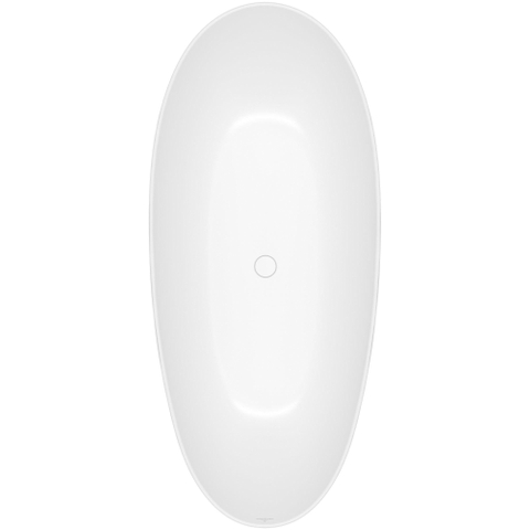 Villeroy & Boch Antao Vrijstaand bad - 170x75cm - zonder afvoer - Stone White (mat wit) SW957901