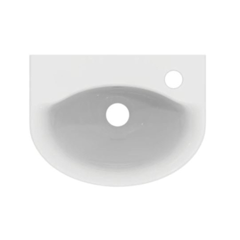 Ideal Standard Connect Arc fontein - 35x25x155cm - kraangat rechts - wit 0180450