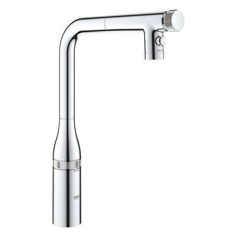 Grohe Essence SmartControl Keukenkraan - L-uitloop - dual spray - chroom SW960363