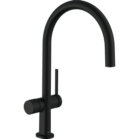 Hansgrohe Talis m54 Eengreeps keukenmengkraan - 220 - stopkraan - voor vaatwasser - mat zwart SW541641