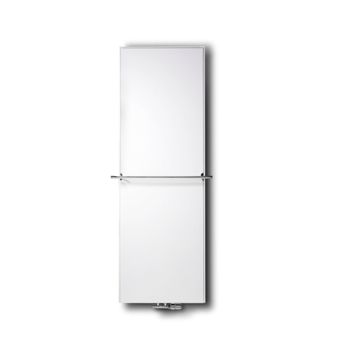 Vasco Flat V Line radiateur panneau plat type 21 400x1600mm 1047W raccordement 8008 blanc structuré SW149112