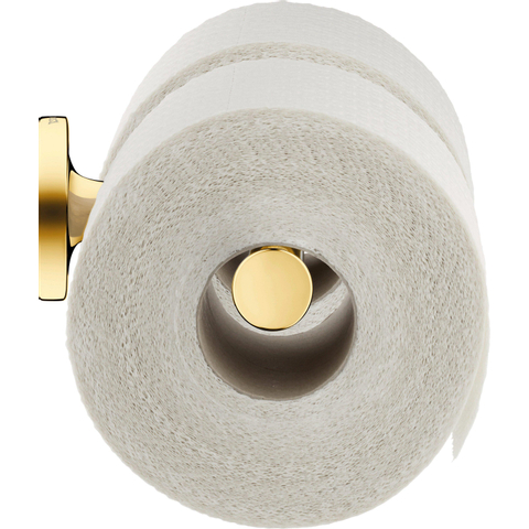 Duravit Starck T Toiletrolhouder - dubbel - zonder klep - gepolijst goud (rvs) SW997781