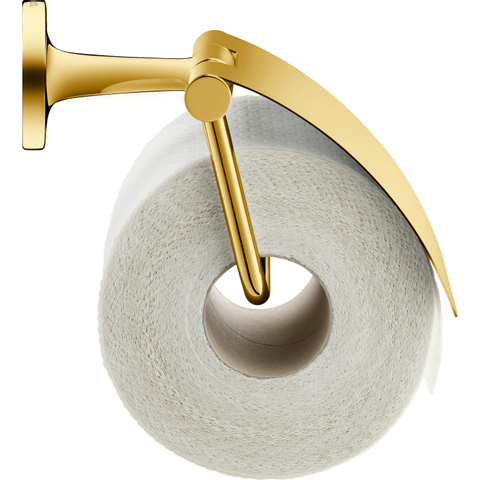Duravit Starck T Toiletrolhouder - 125x125x131mm - gepolijst goud (rvs) SW997688