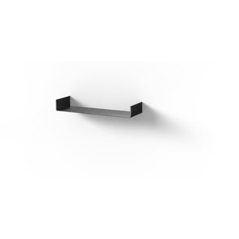Looox Shelf C inbouwplanchet - 30x10cm - zwart mat SW108655
