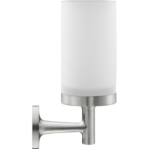 Duravit Starck T Tandenborstelhouder - matglas - geborsteld RVS (zwart) SW962364