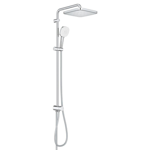 Grohe Tempesta 250 Cube ensemble de douche pluie apparent – sans robinet – douche de tête 25 x 25 cm – douchette carrée – chrome SW999119