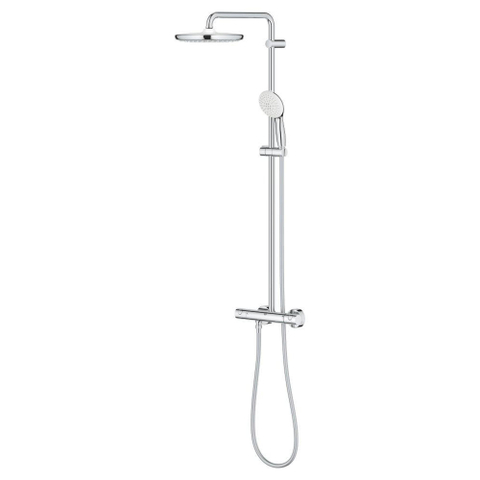 Grohe Tempesta System 250 opbouw regendoucheset – thermostatisch – Ø25 cm hoofddouche – handdouche – chroom SW999131