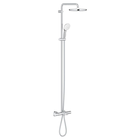 Grohe Tempesta System 250 opbouw regendoucheset – badthermostaat – Ø25 cm hoofddouche – glijstang 147 cm – chroom SW999103