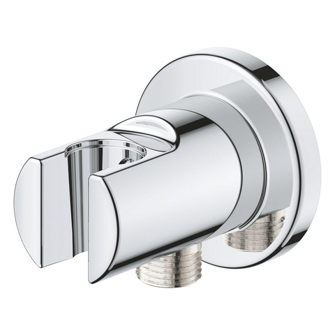 GROHE Tempesta Coude de raccordement mural - 1/2" - avec support - avec dispositif anti-retour - chrome SW999173