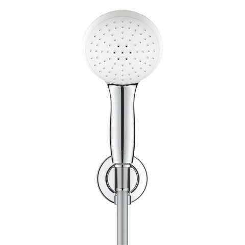 Grohe Tempesta 110 Handdoucheset - diameter 11cm - 3 straalsoorten - 7.4l/min - met rozet - 150cm - chroom SW999100