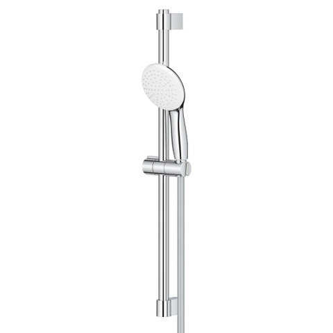GROHE Tempesta 110 Ensemble barre de douche - 60cm - douchette ronde - 1 jet - flexible de douche lisse - chrome SW999174