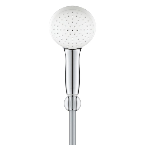 Grohe Tempesta 110 Handdoucheset - diameter 11cm - 2 straalsoorten - 5.6l/min - niet verstelbaar - 150cm - chroom SW999088
