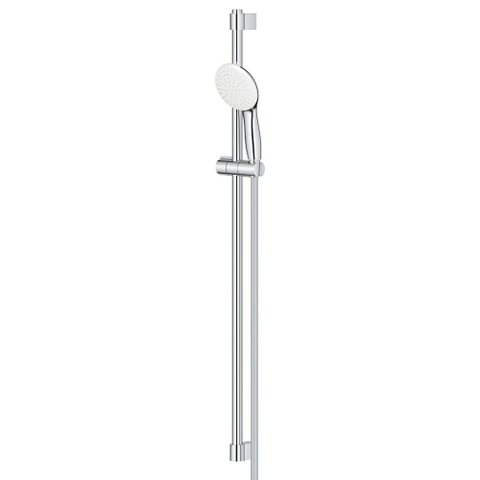 Grohe Tempesta 110 Glijstangset - 90cm - ronde handdouche - 1 straalsoort - gladde doucheslang - chroom TWEEDEKANS OUT14953