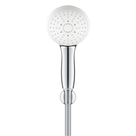 Grohe Tempesta 110 Handdoucheset - diameter 11cm - 3 straalsoorten - 7.4l/min - niet verstelbaar - 150cm - chroom SW999158