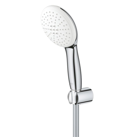 Grohe Tempesta 110 Handdoucheset - diameter 11cm - 2 straalsoorten - 5.6l/min - niet verstelbaar - 150cm - chroom SW999088