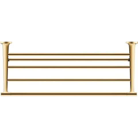 Duravit Starck T Handdoekhouder - 4 rijen - 61cm - gepolijst goud SW997655