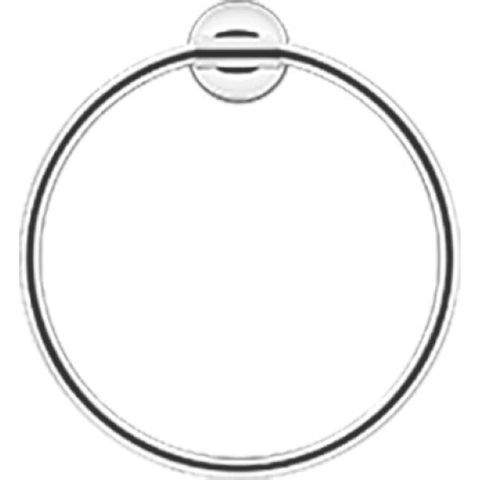 Duravit Starck T Handdoekring - diameter 21cm - geborsteld brons SW962042