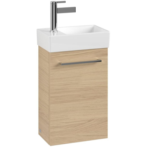 Villeroy & Boch Avento wastafelonderbouwkast - 1 deur - 34x51.4x20.2cm rechts - Nordic Oak (hout) SW448413
