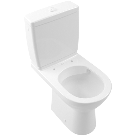 Villeroy & Boch O.novo Compact duoblokpot - diepspoel DirectFlush - 36x61cm - zonder reservoir - White Alpine (glans wit) SW68865