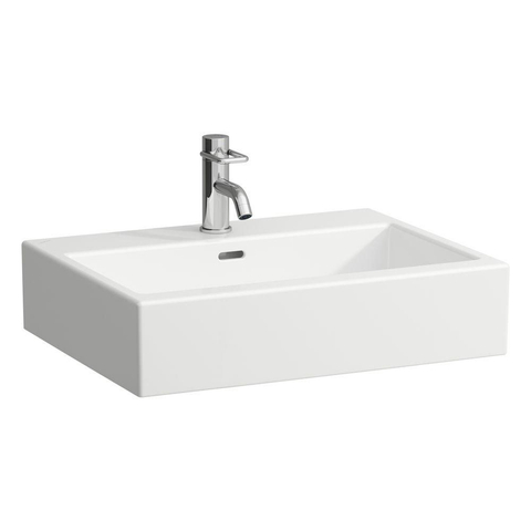 Laufen Living City lavabo 60x46x15,5cm sans trou de robinet avec trop-plein céramique blanc 0081270