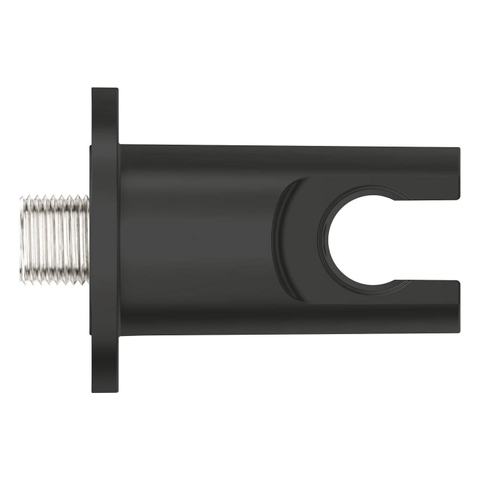 Grohe Tempesta Wandaansluitbocht - 1/2" - met houder - matte black (mat zwart) SW1077408