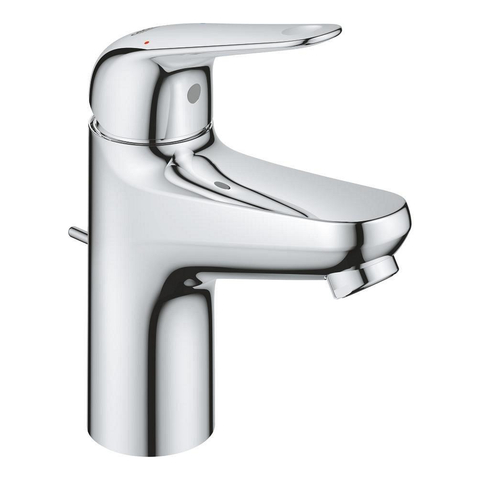Grohe EuroPro Mitigeur lavabo - S size - avec tirette - Chrome SW1077231
