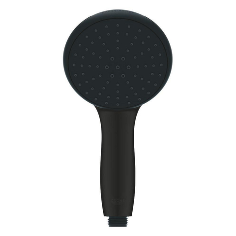 Grohe Vitalio Start QuickFix Handdouche - diameter 11cm - 2 straalsoorten - 7.4l/min - matte black (mat zwart) SW1126261