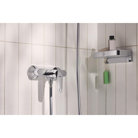 Grohe EuroPro Mitigeur douche - avec levier - raccords en S - Chrome SW1077255