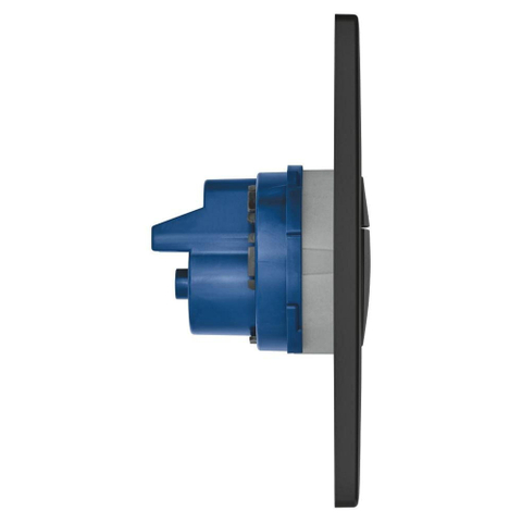 Grohe Nova Cosmopolitan Bedieningsplaat - dualflush - phantom black (zwart) SW1077319
